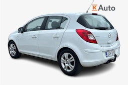 valkoinen Opel Corsa 2012 kuva 2.