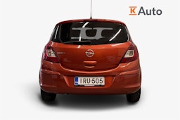 punainen Opel Corsa 2012 kuva 3.