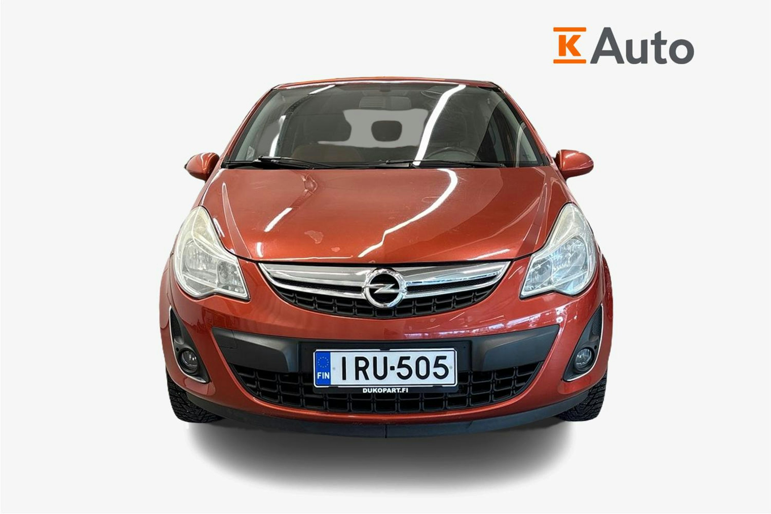 punainen Opel Corsa 2012 kuva 4.