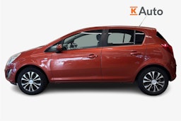 punainen Opel Corsa 2012 kuva 5.