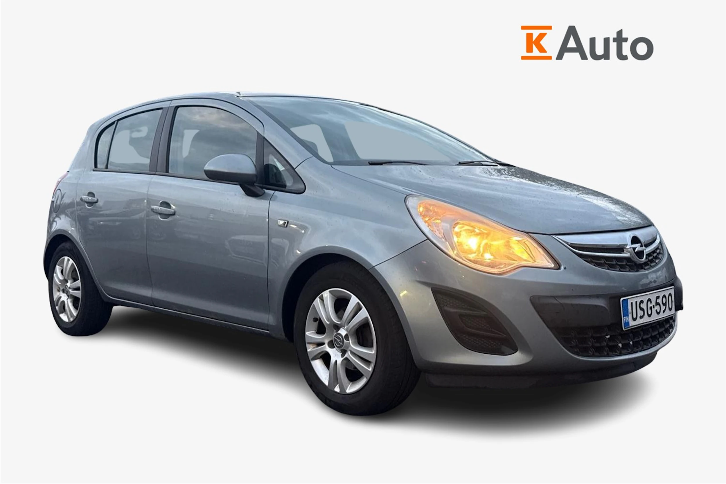 Harmaa Opel CORSA 2012 kuva 1.