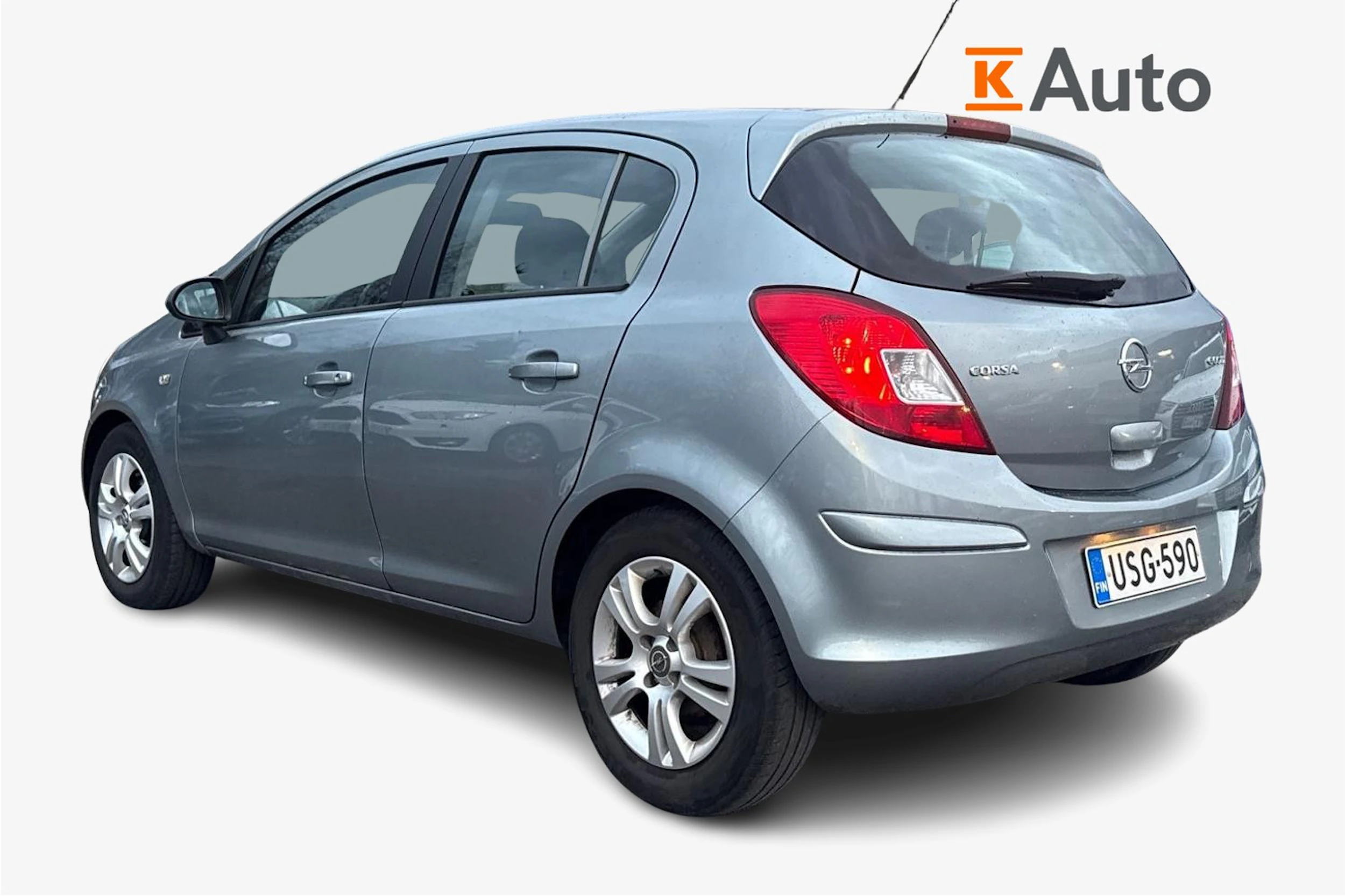 Harmaa Opel CORSA 2012 kuva 2.