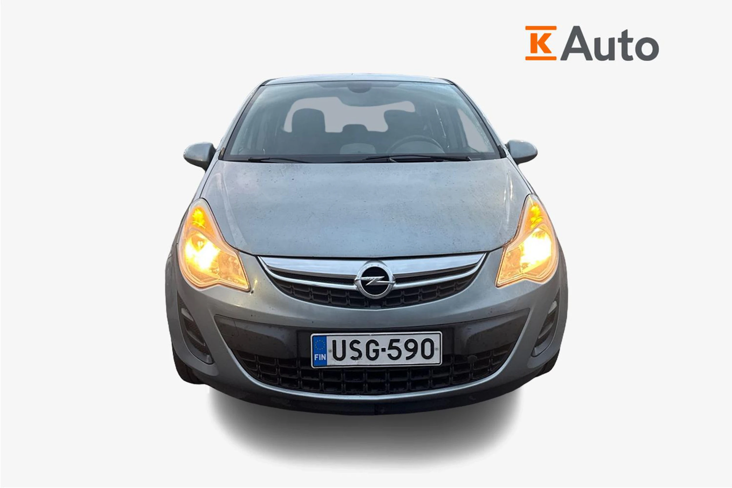 Harmaa Opel CORSA 2012 kuva 4.