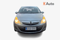 Harmaa Opel CORSA 2012 kuva 4.