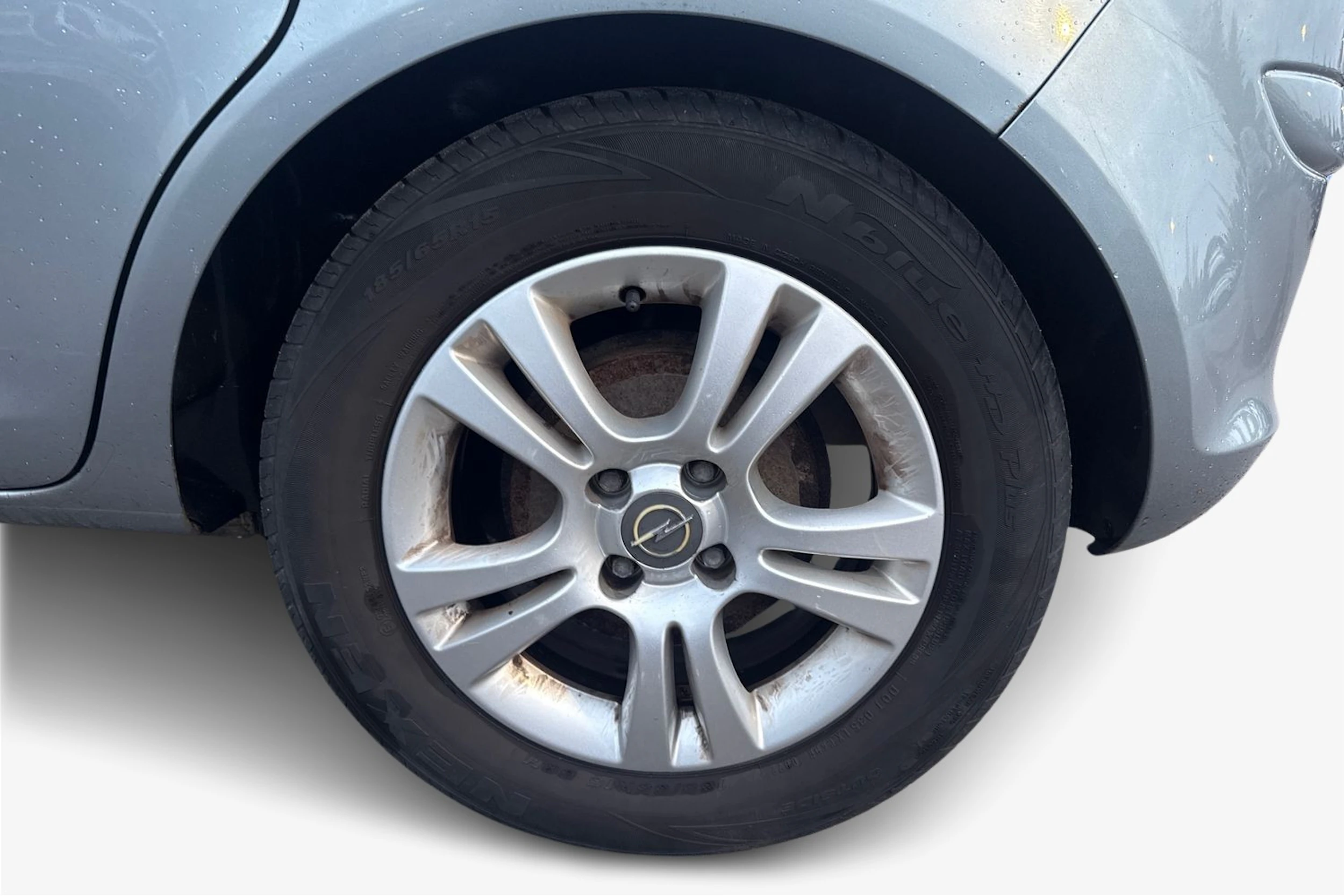 Harmaa Opel CORSA 2012 kuva 9.