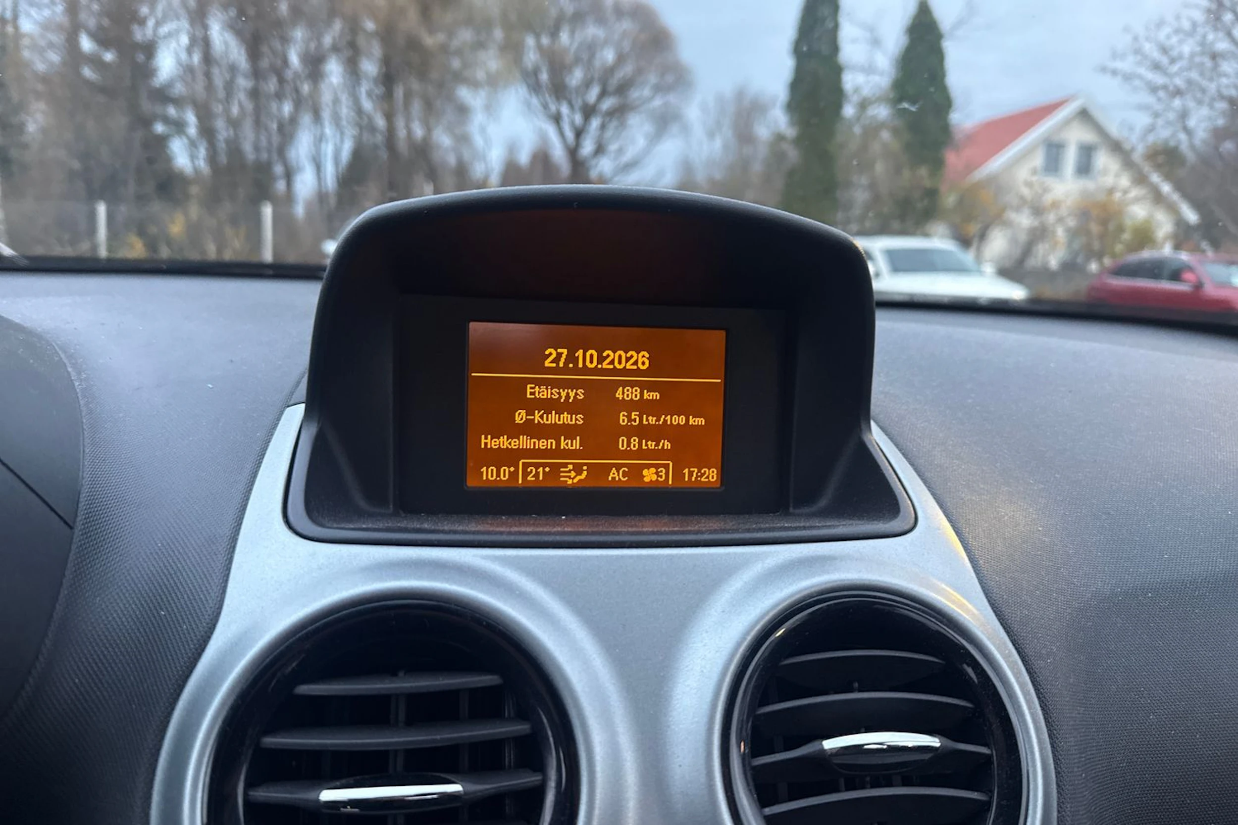 Harmaa Opel CORSA 2012 kuva 15.