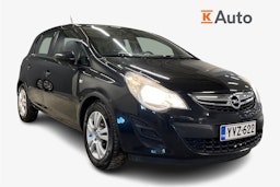 musta Opel Corsa 2013 kuva 1.