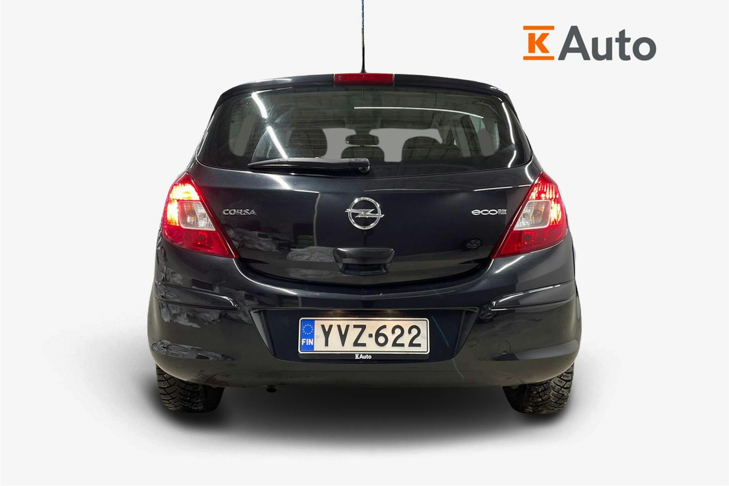 musta Opel Corsa 2013 kuva 3.