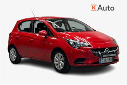 punainen Opel Corsa 2015 kuva 1.