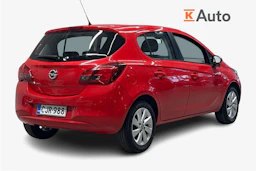 punainen Opel Corsa 2015 kuva 3.