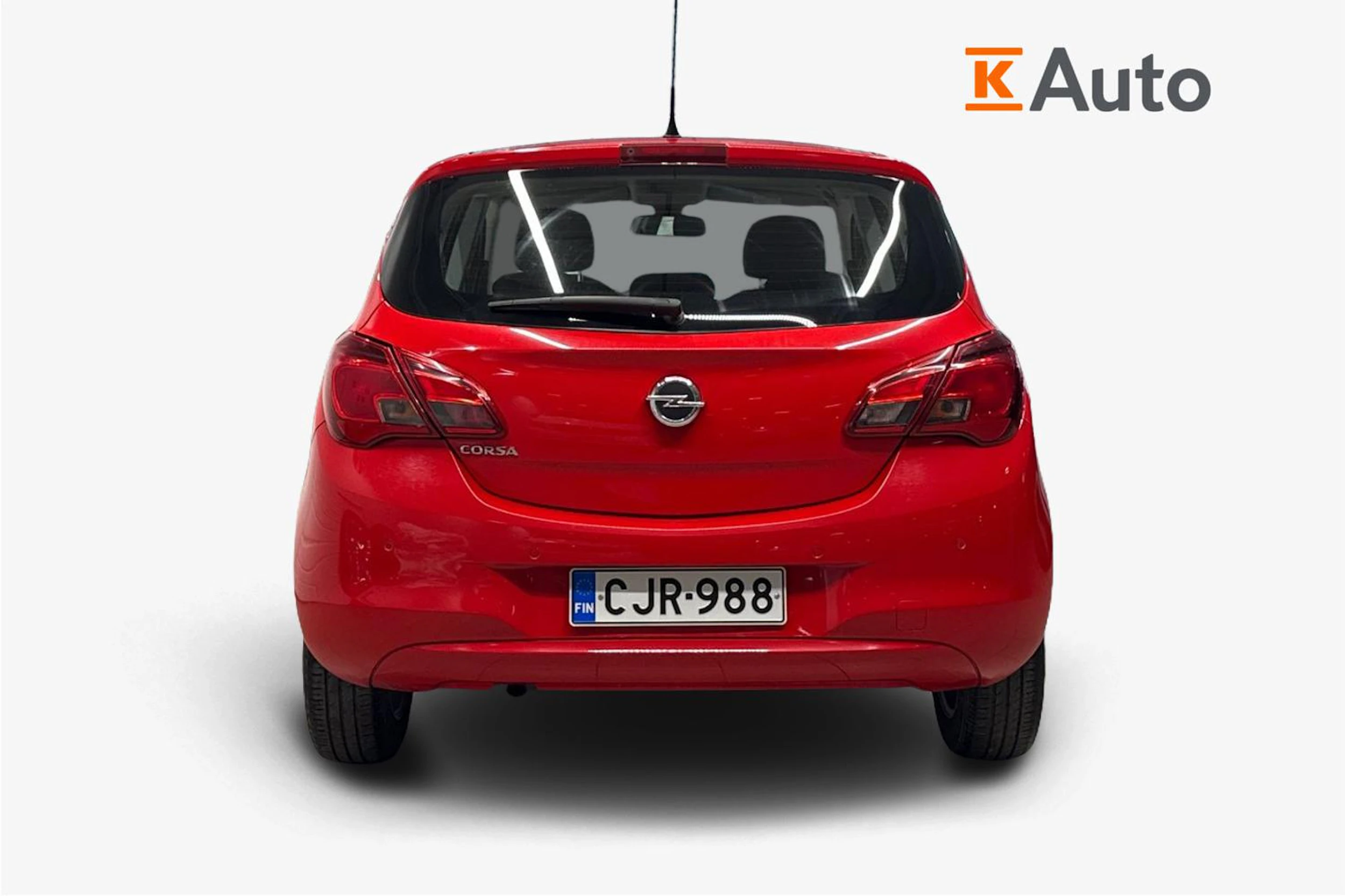 punainen Opel Corsa 2015 kuva 4.