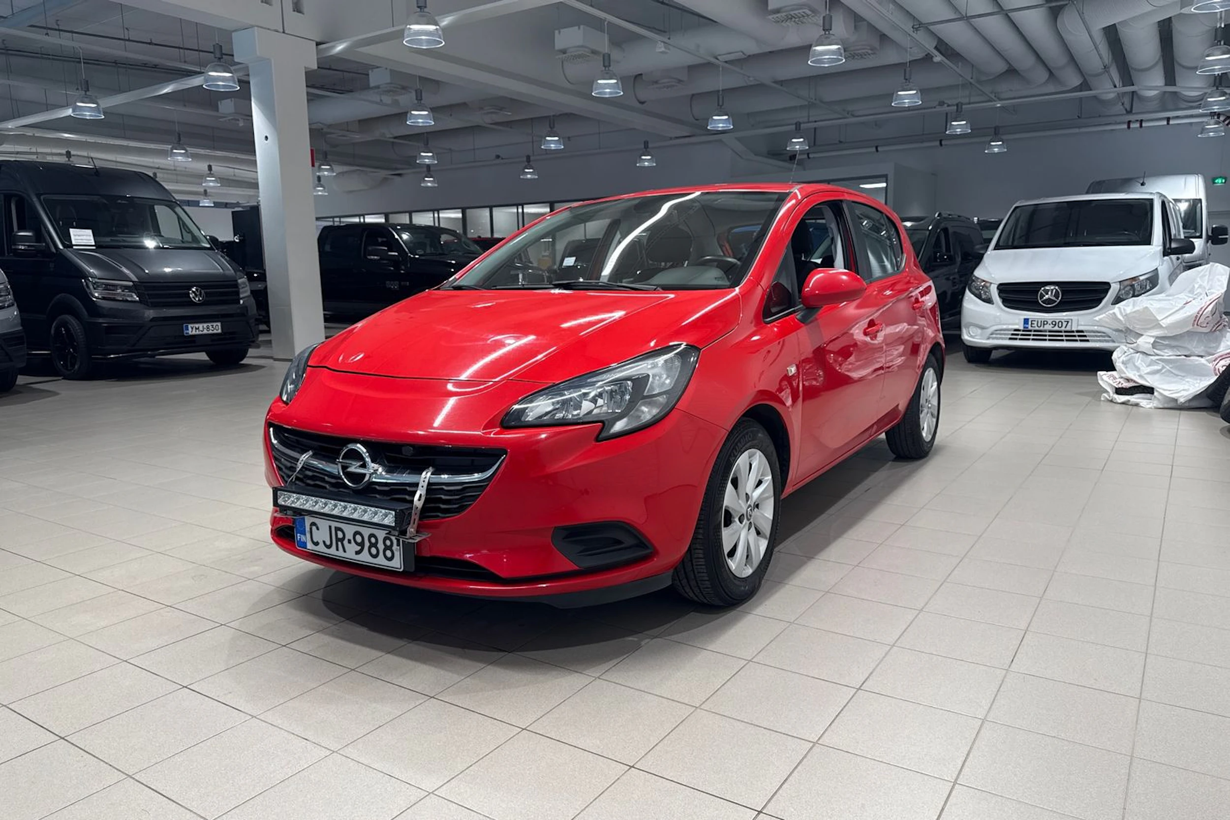 punainen Opel Corsa 2015 kuva 15.