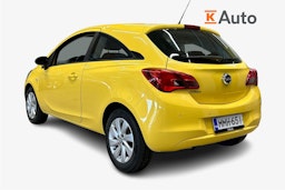 keltainen Opel Corsa 2015 kuva 2.