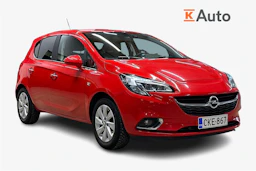 punainen Opel Corsa 2016 kuva 1.