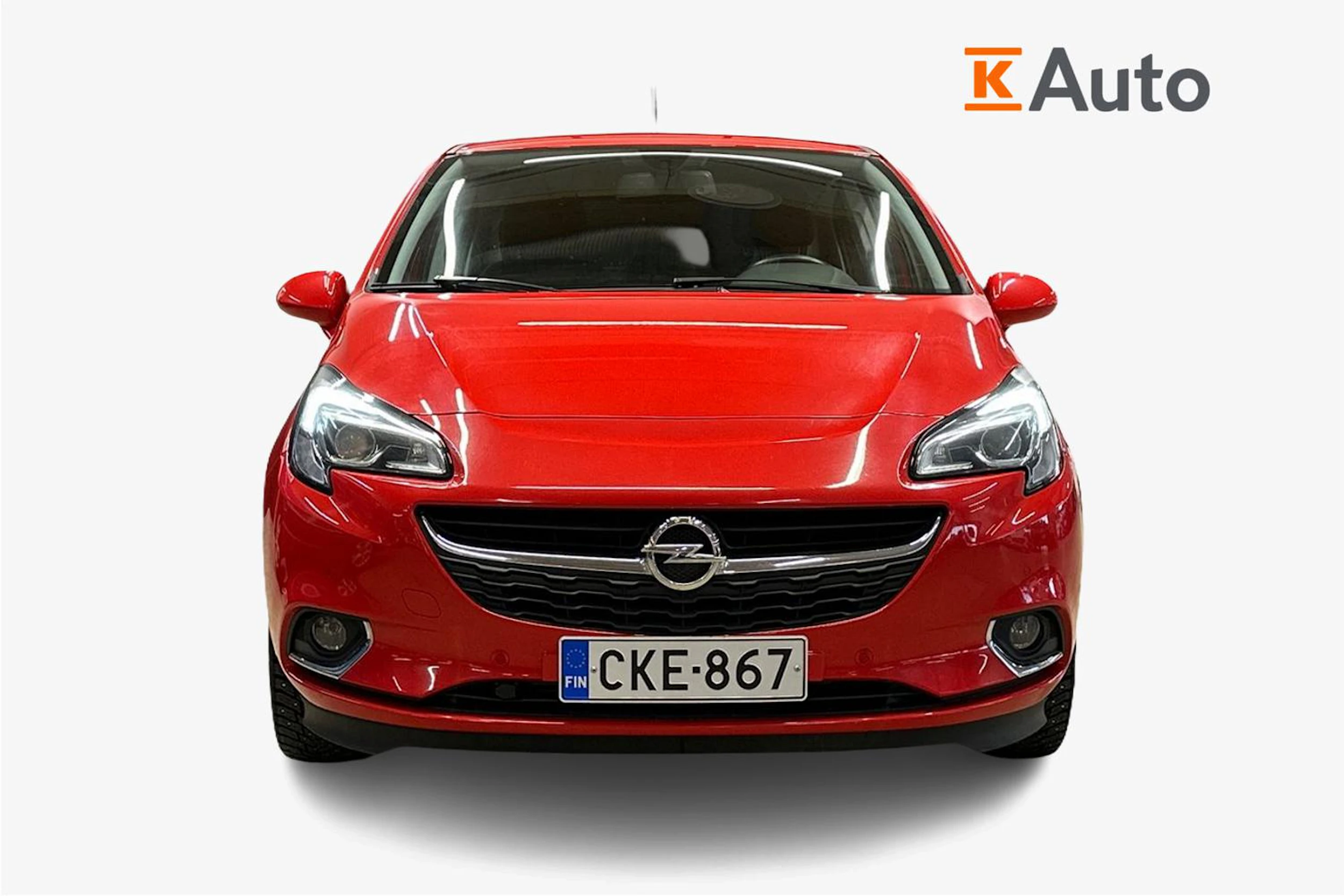 punainen Opel Corsa 2016 kuva 5.