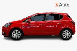 punainen Opel Corsa 2016 kuva 6.