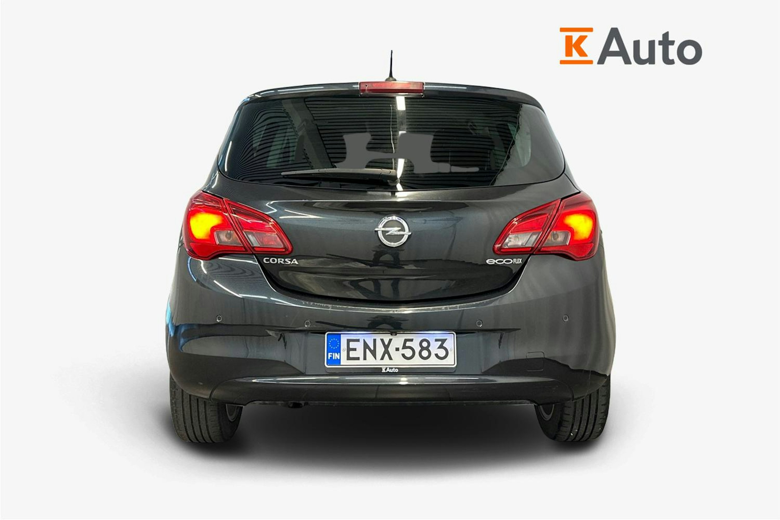 musta Opel Corsa 2016 kuva 3.
