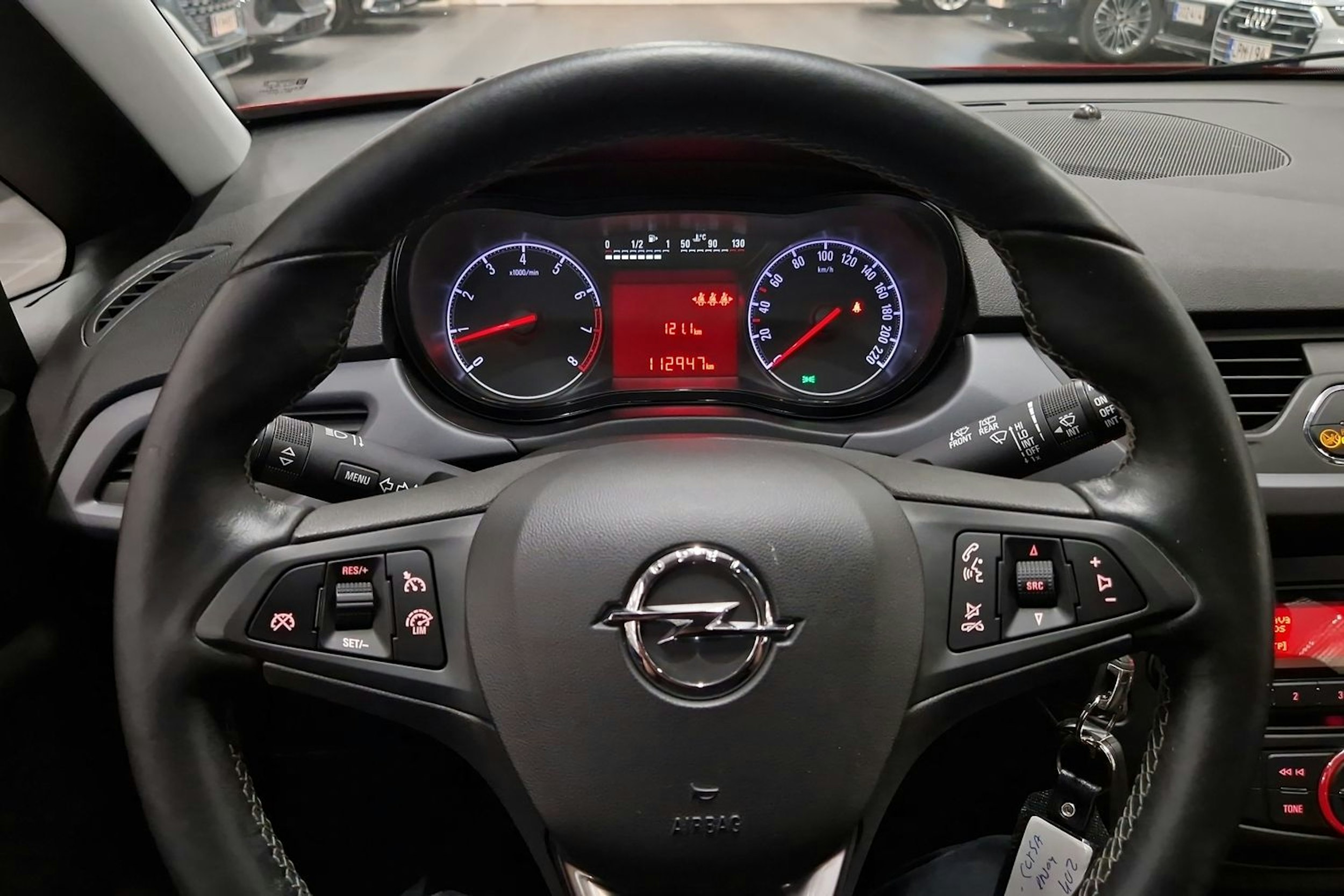 Punainen Opel CORSA 2016 kuva 14.