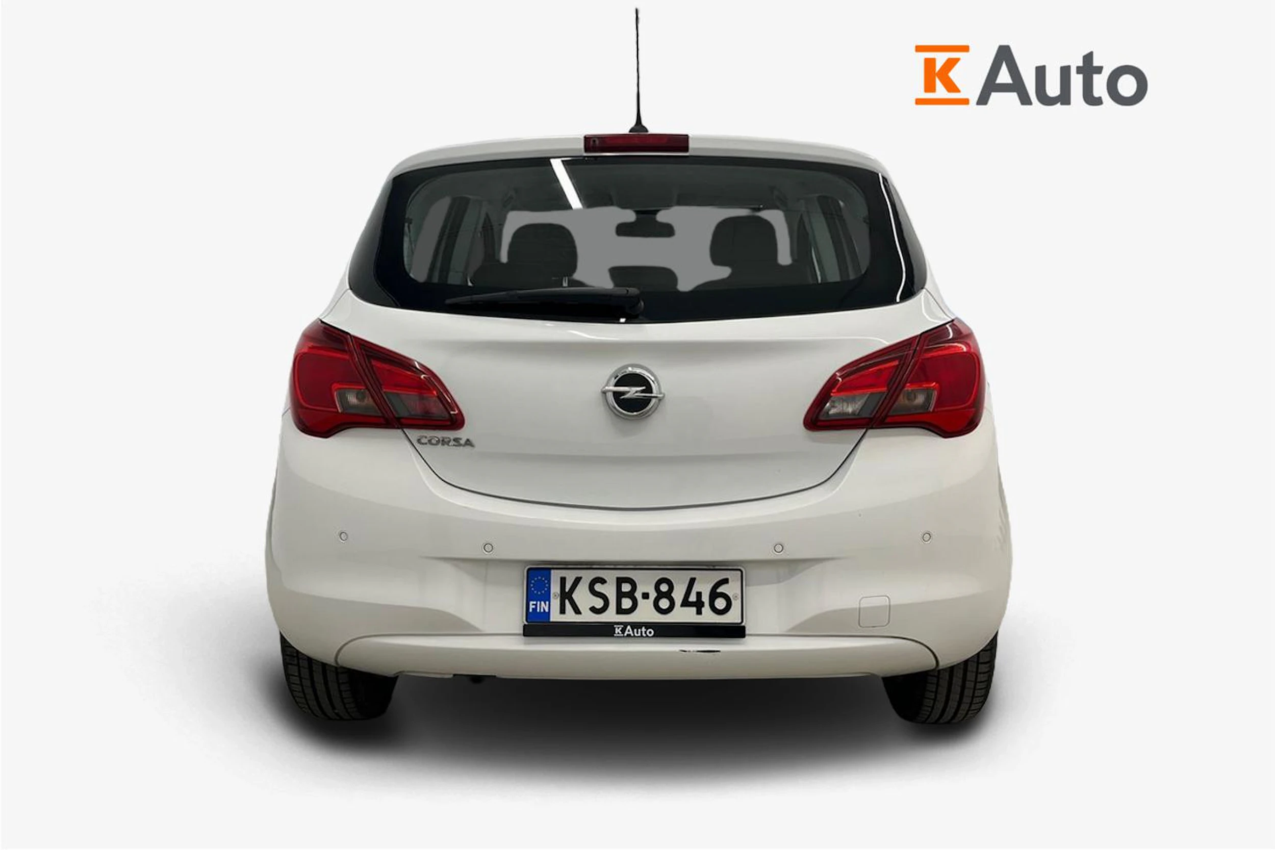 Valkoinen Opel CORSA 2016 kuva 4.
