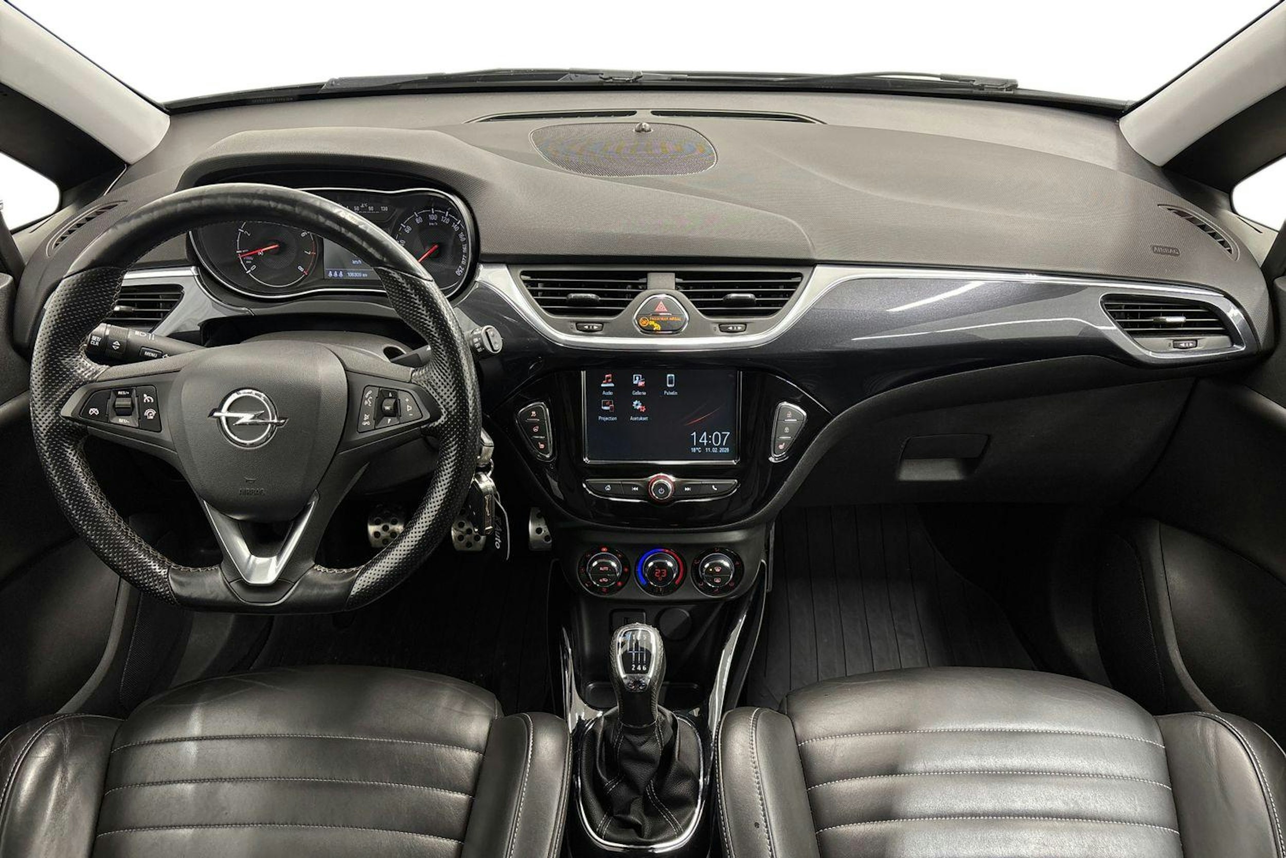 harmaa Opel Corsa 2016 kuva 7.