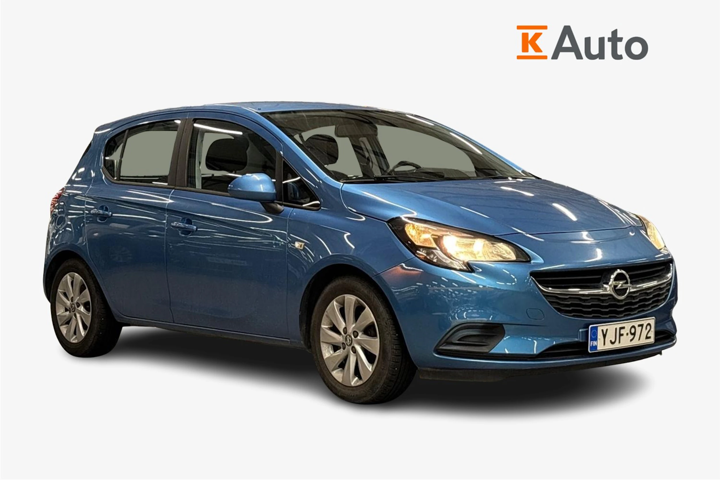 sininen Opel Corsa 2016 kuva 1.