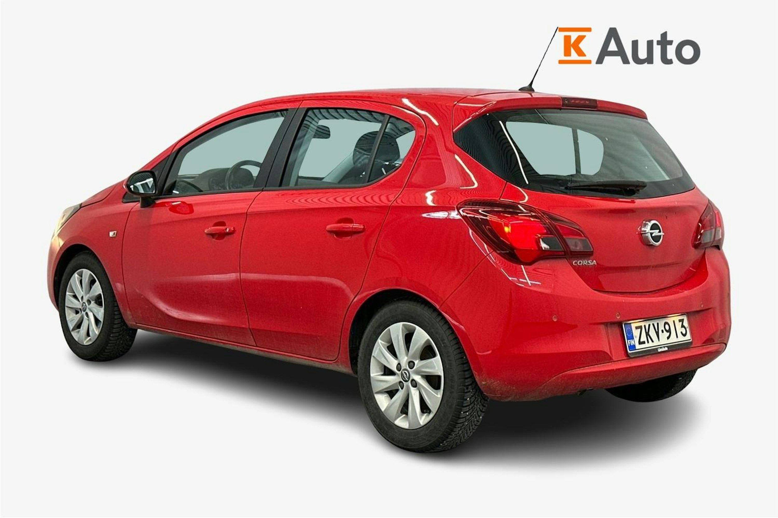 punainen Opel Corsa 2016 kuva 2.