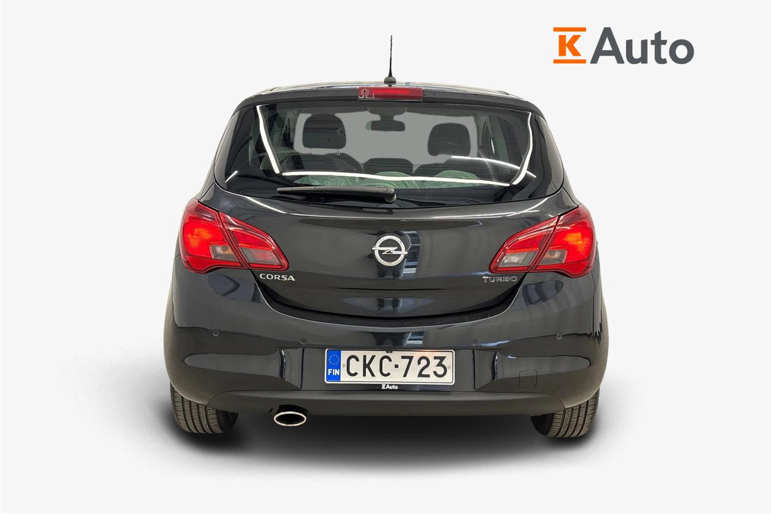 musta Opel Corsa 2017 kuva 4.