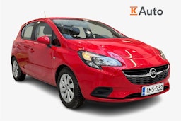 punainen Opel Corsa 2017 kuva 1.