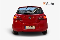 punainen Opel Corsa 2017 kuva 3.