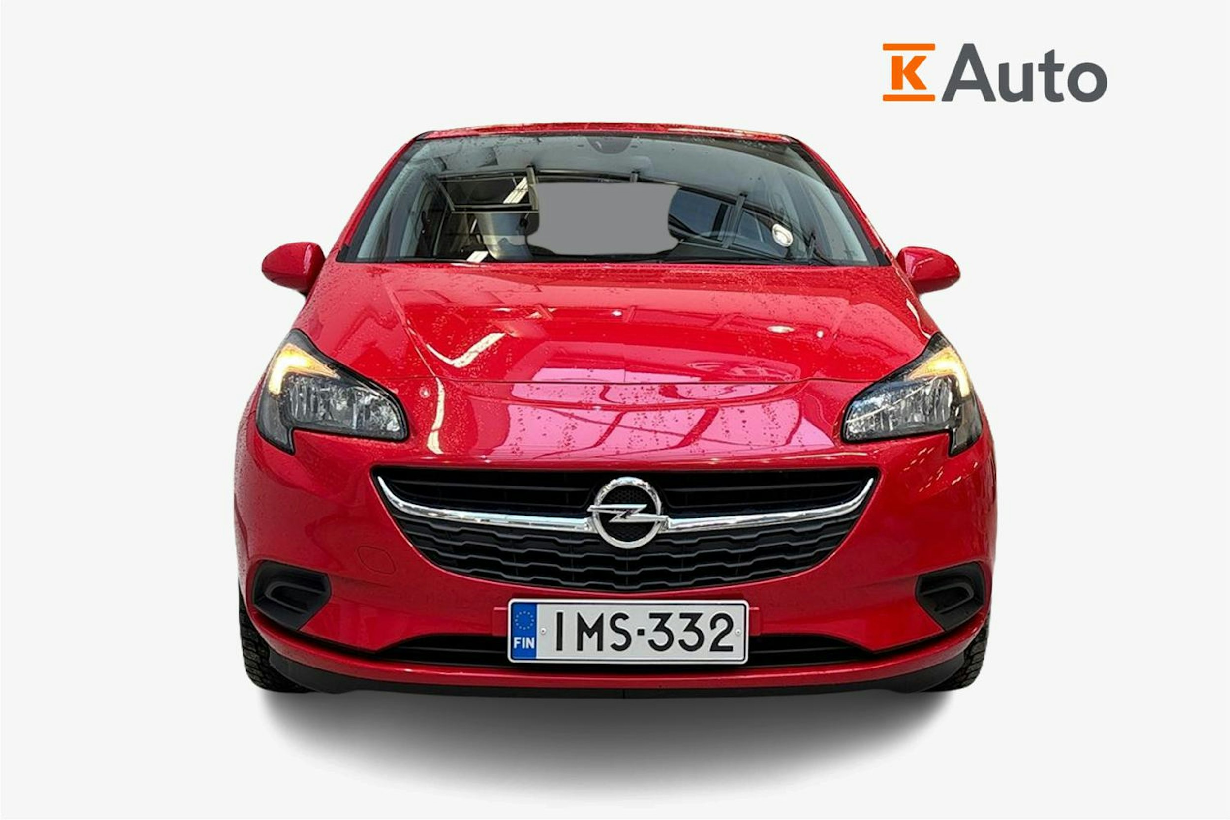 punainen Opel Corsa 2017 kuva 4.