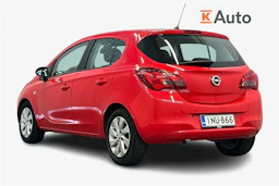 punainen Opel Corsa 2017 kuva 2.