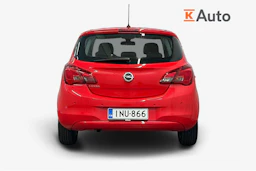 punainen Opel Corsa 2017 kuva 3.