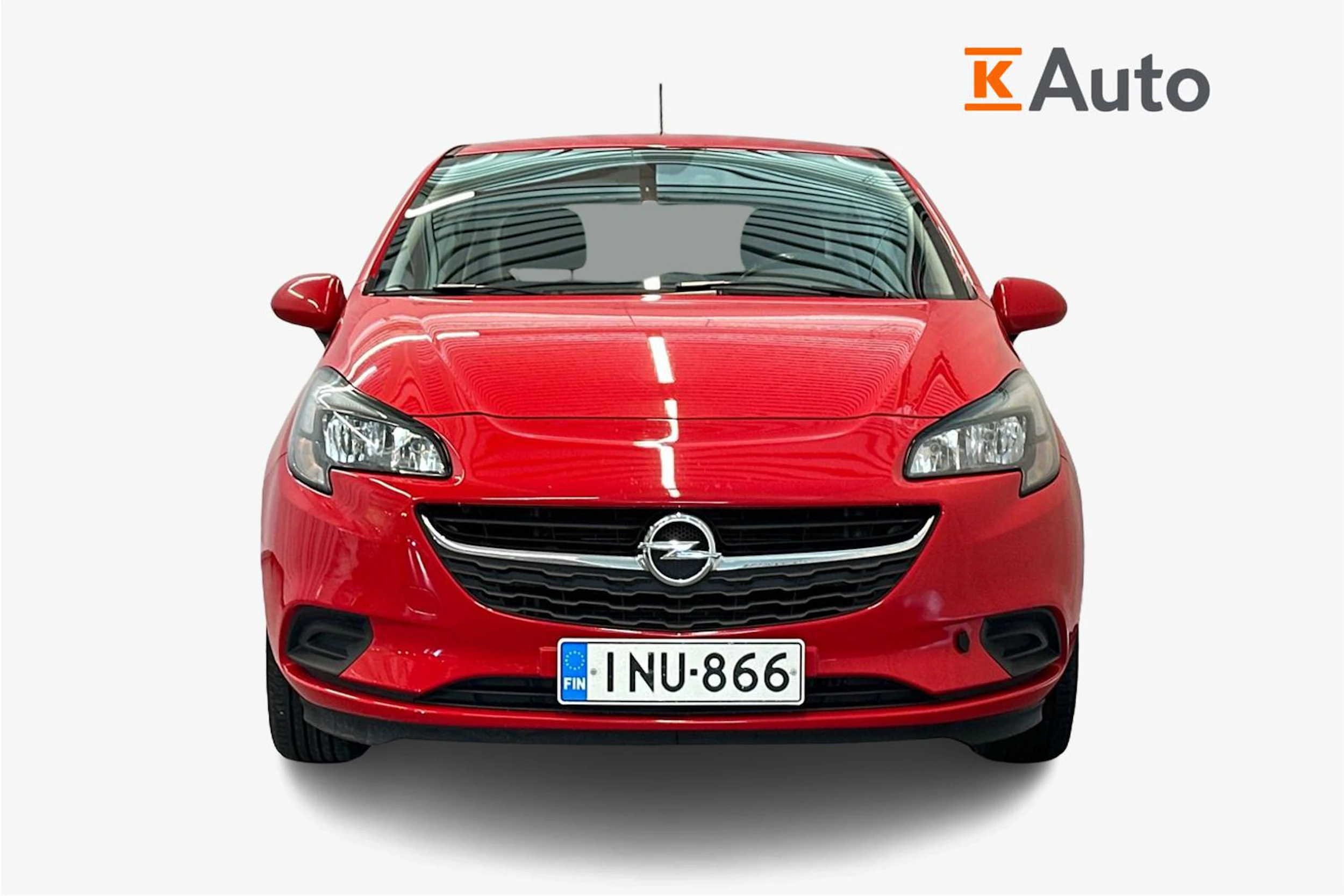punainen Opel Corsa 2017 kuva 4.