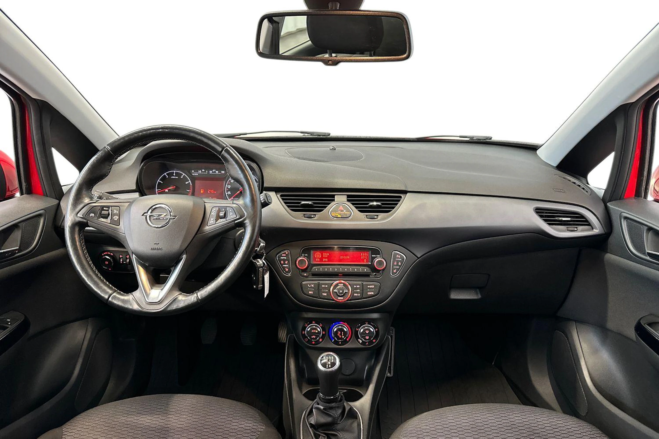 punainen Opel Corsa 2017 kuva 8.