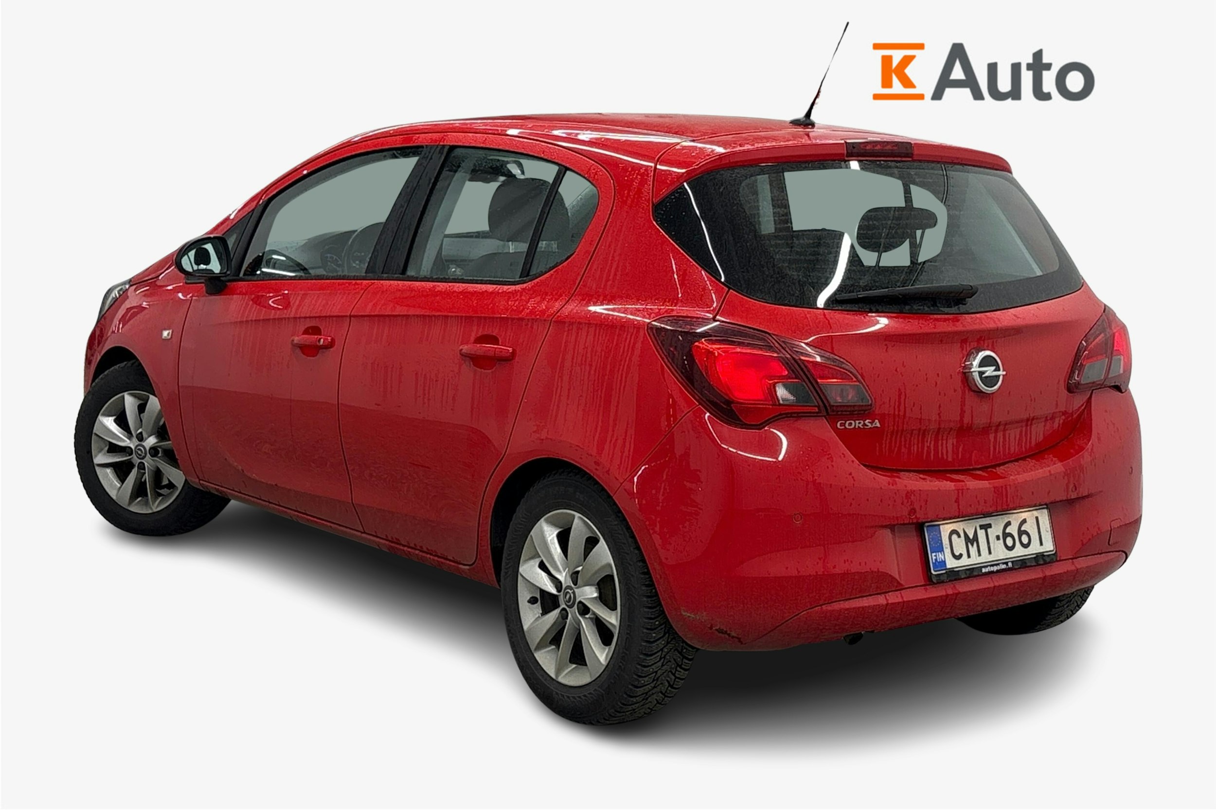 punainen Opel Corsa 2019 kuva 2.