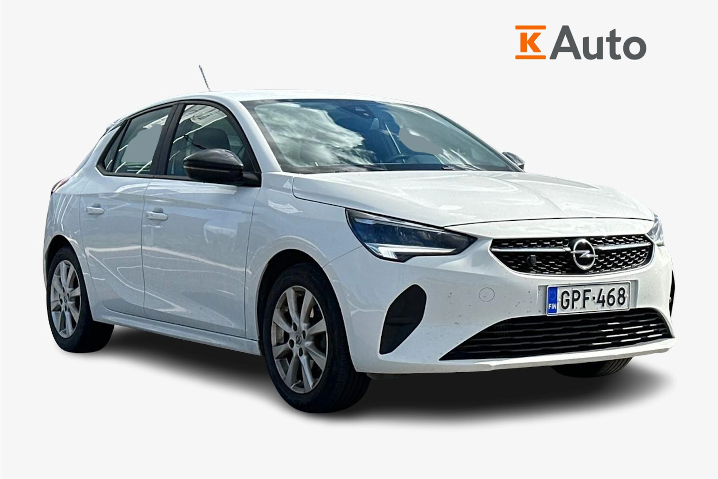 valkoinen Opel Corsa 2022 kuva 1.