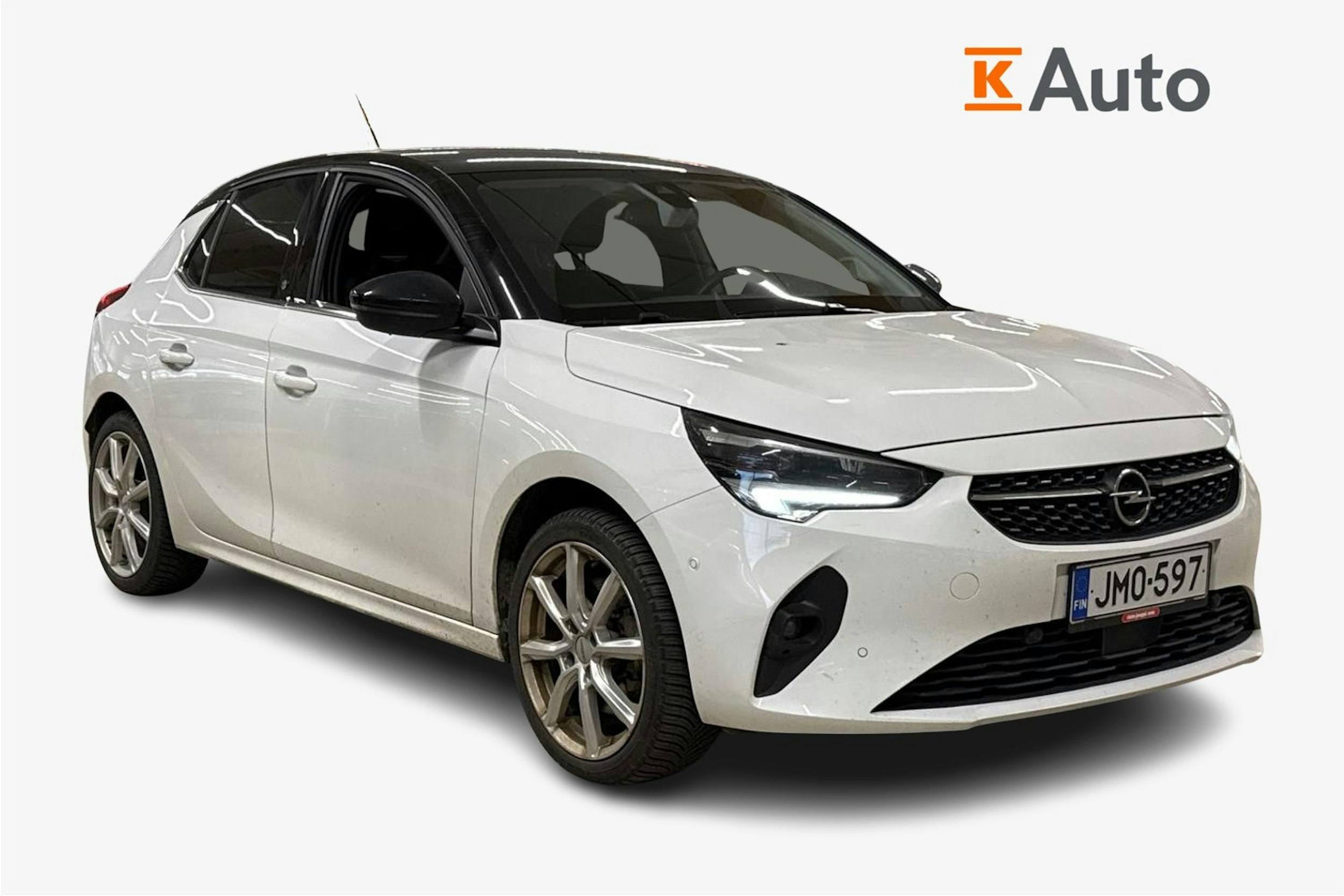 valkoinen Opel Corsa-e 2020 kuva 1.