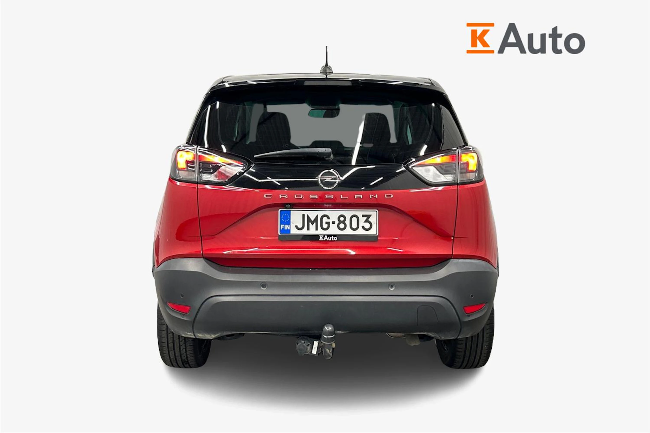 punainen Opel Crossland 2021 kuva 3.