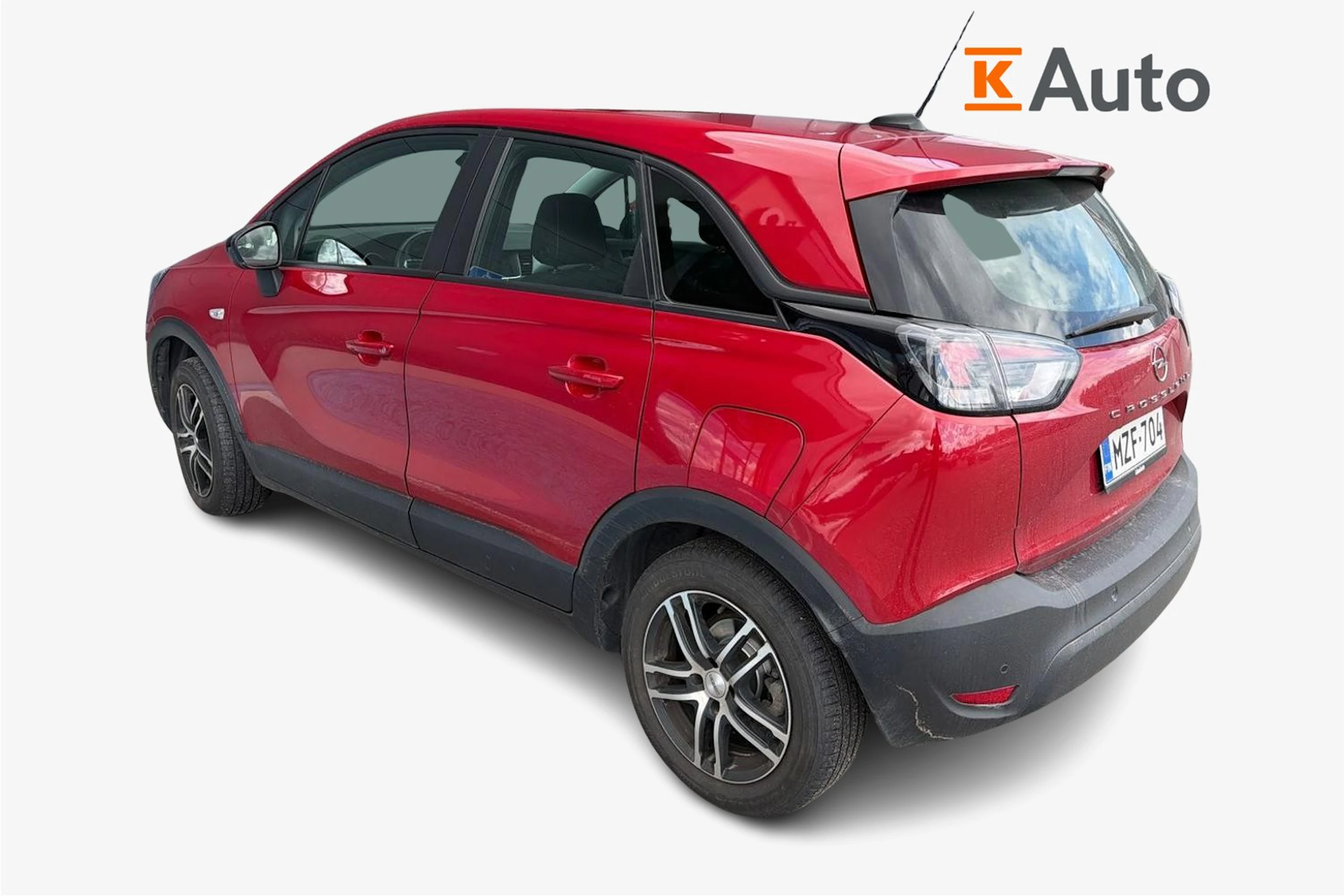 punainen Opel Crossland 2021 kuva 2.