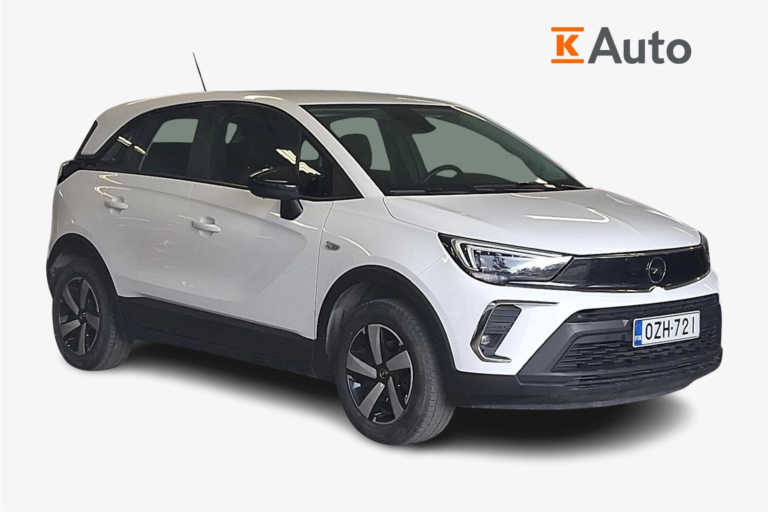 valkoinen Opel Crossland 2022 kuva 1.