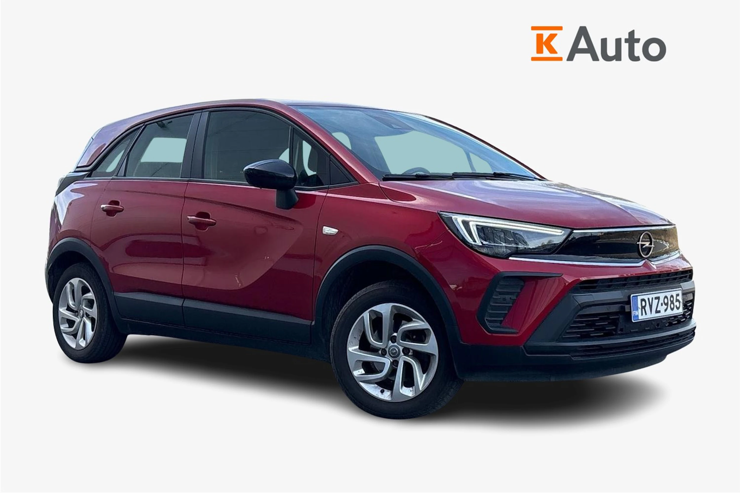 punainen Opel Crossland 2024 kuva 1.