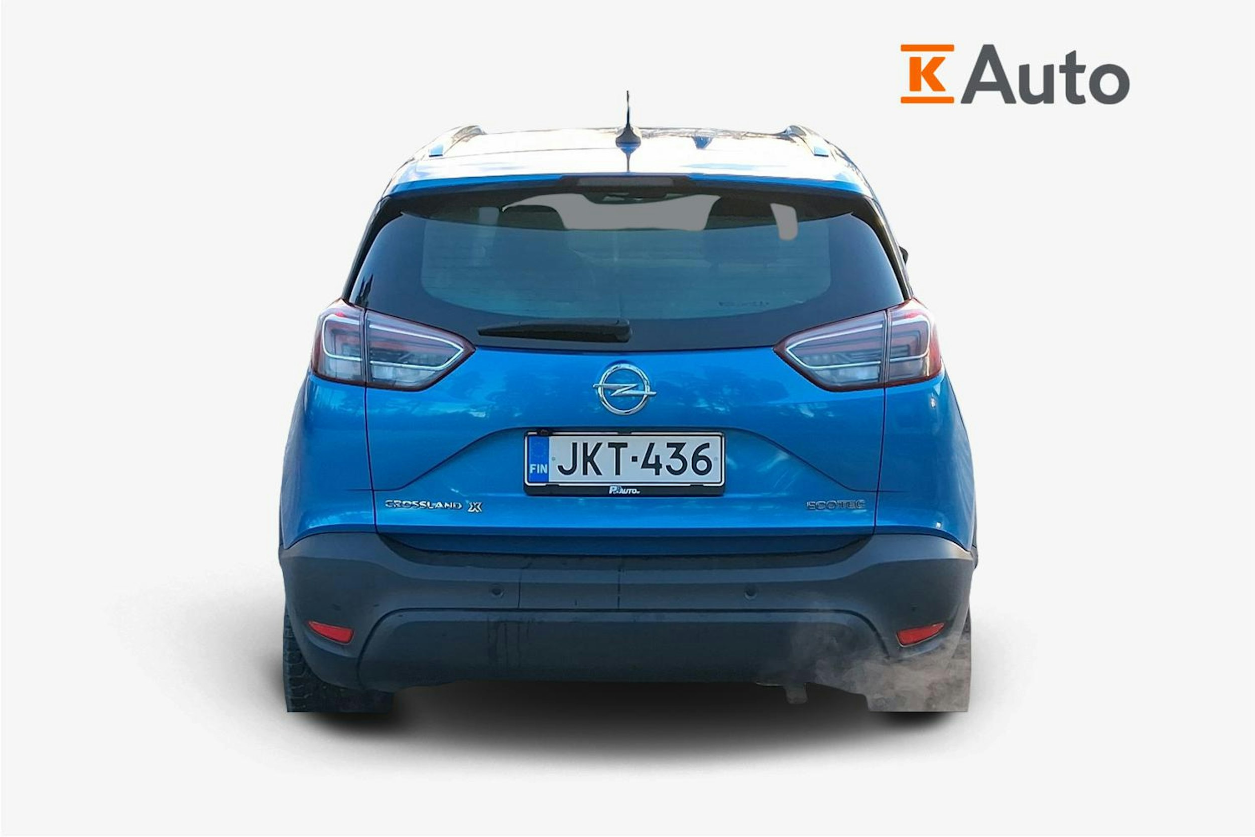 sininen Opel Crossland X 2018 kuva 3.