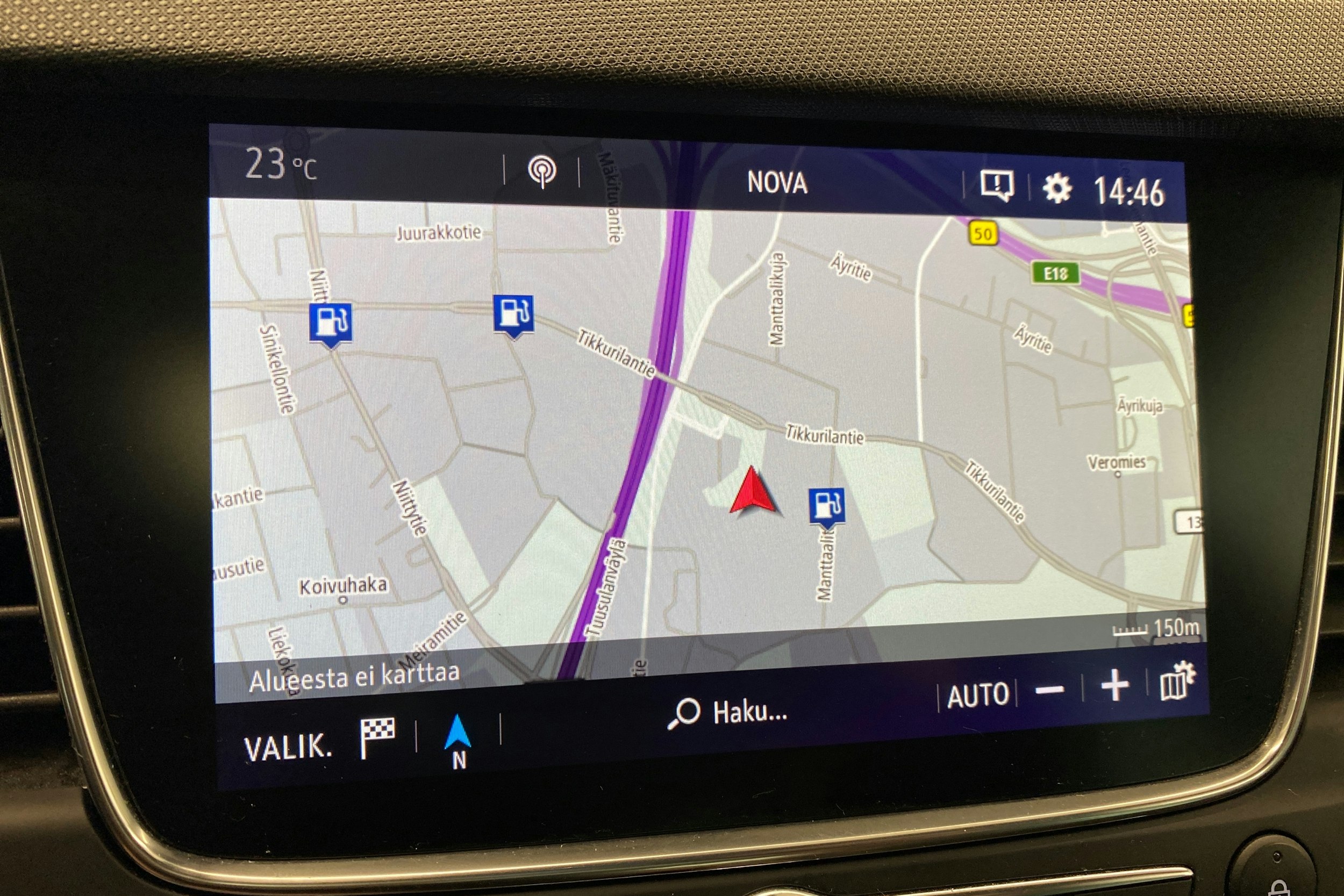 Musta Opel Crossland X 2018 kuva 19.
