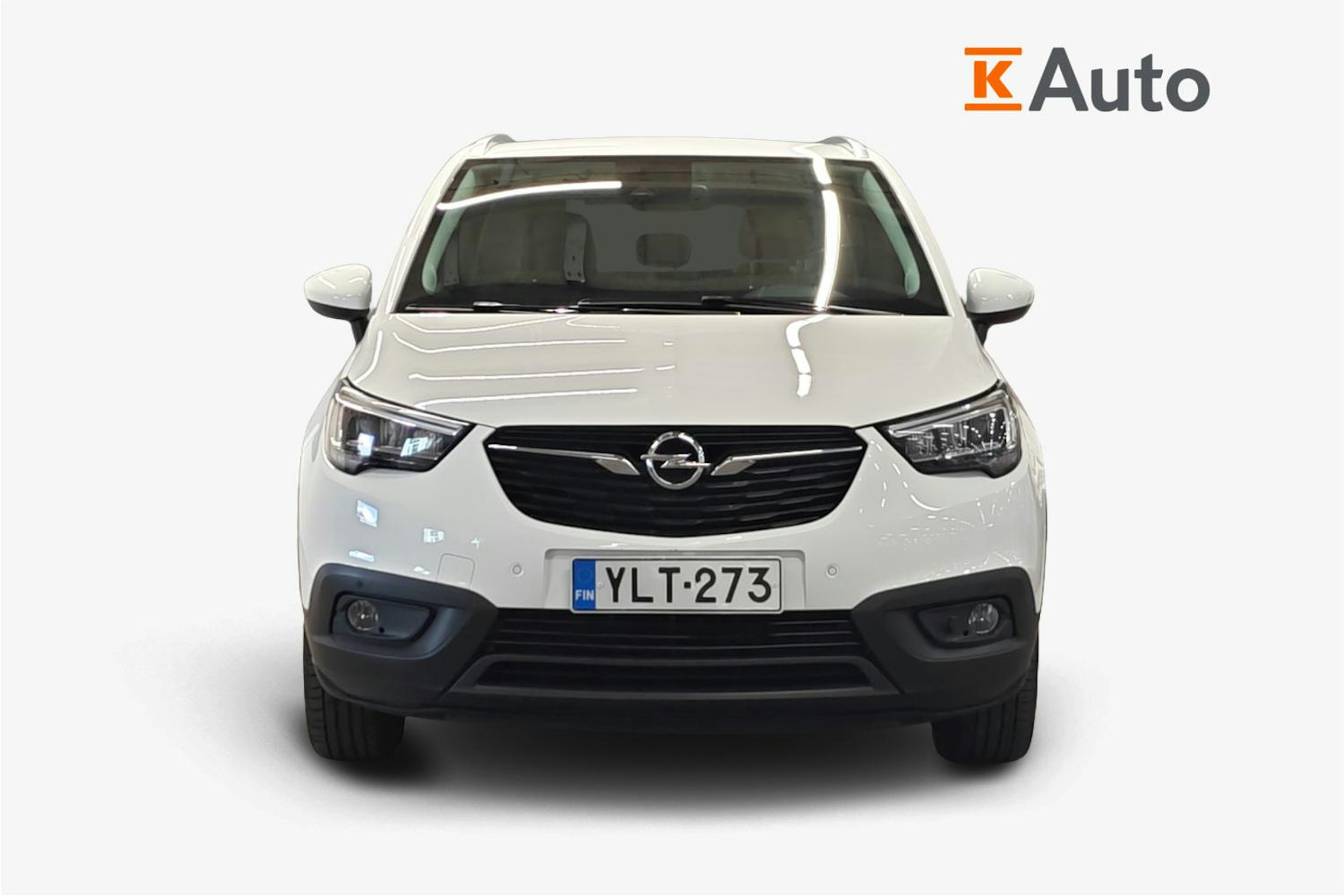 Valkoinen Opel Crossland X 2020 kuva 4.