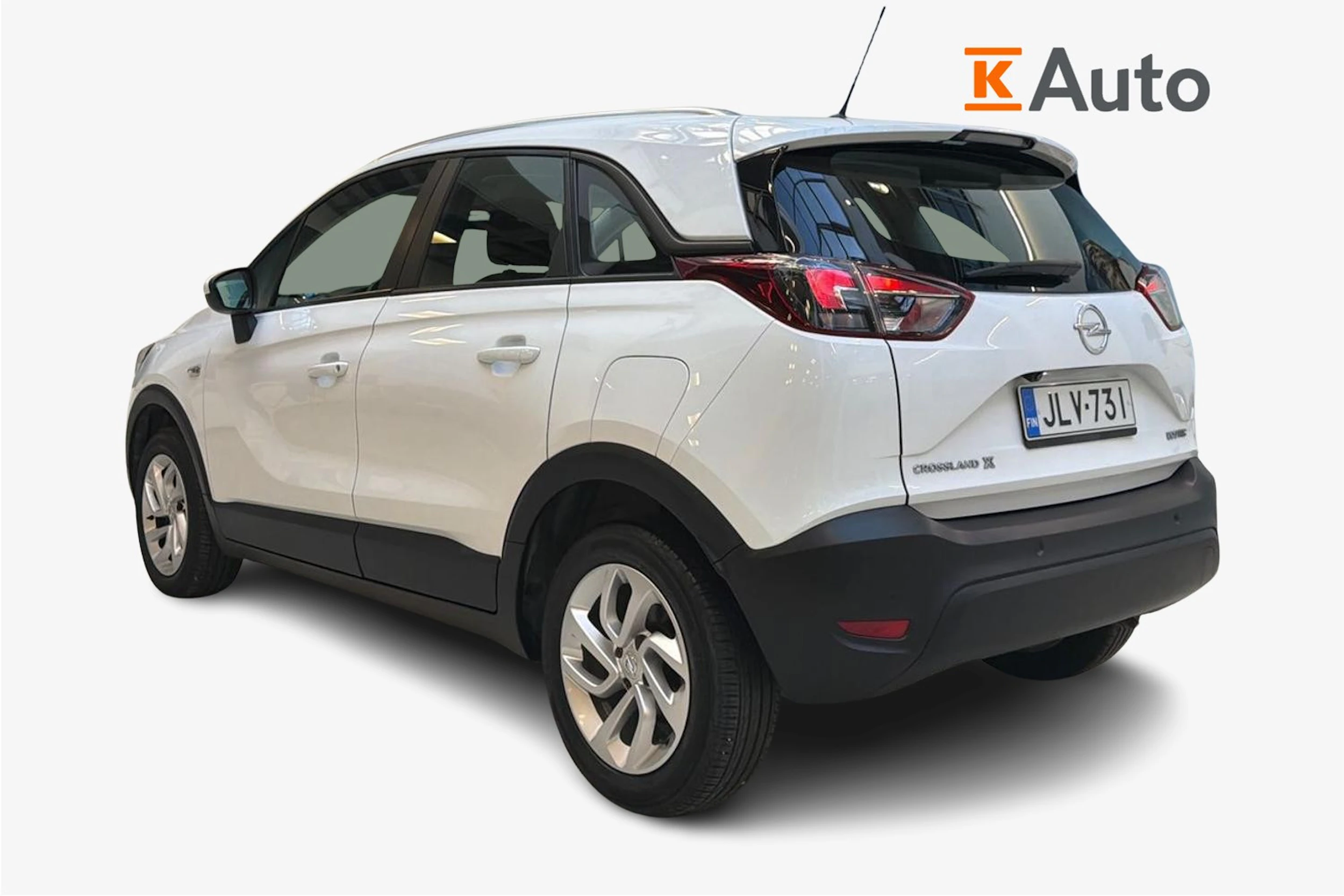 valkoinen Opel Crossland X 2021 kuva 2.