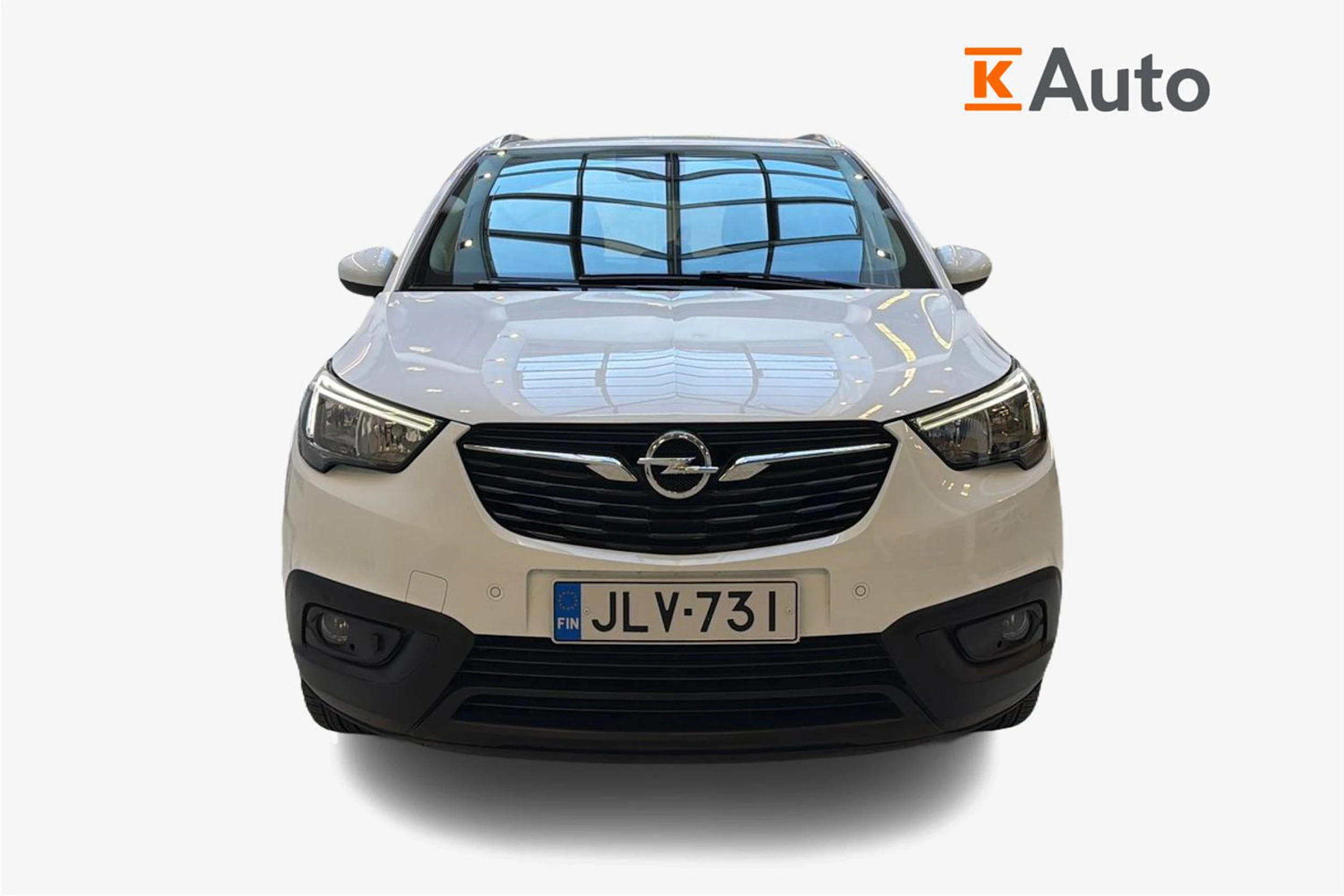 valkoinen Opel Crossland X 2021 kuva 4.