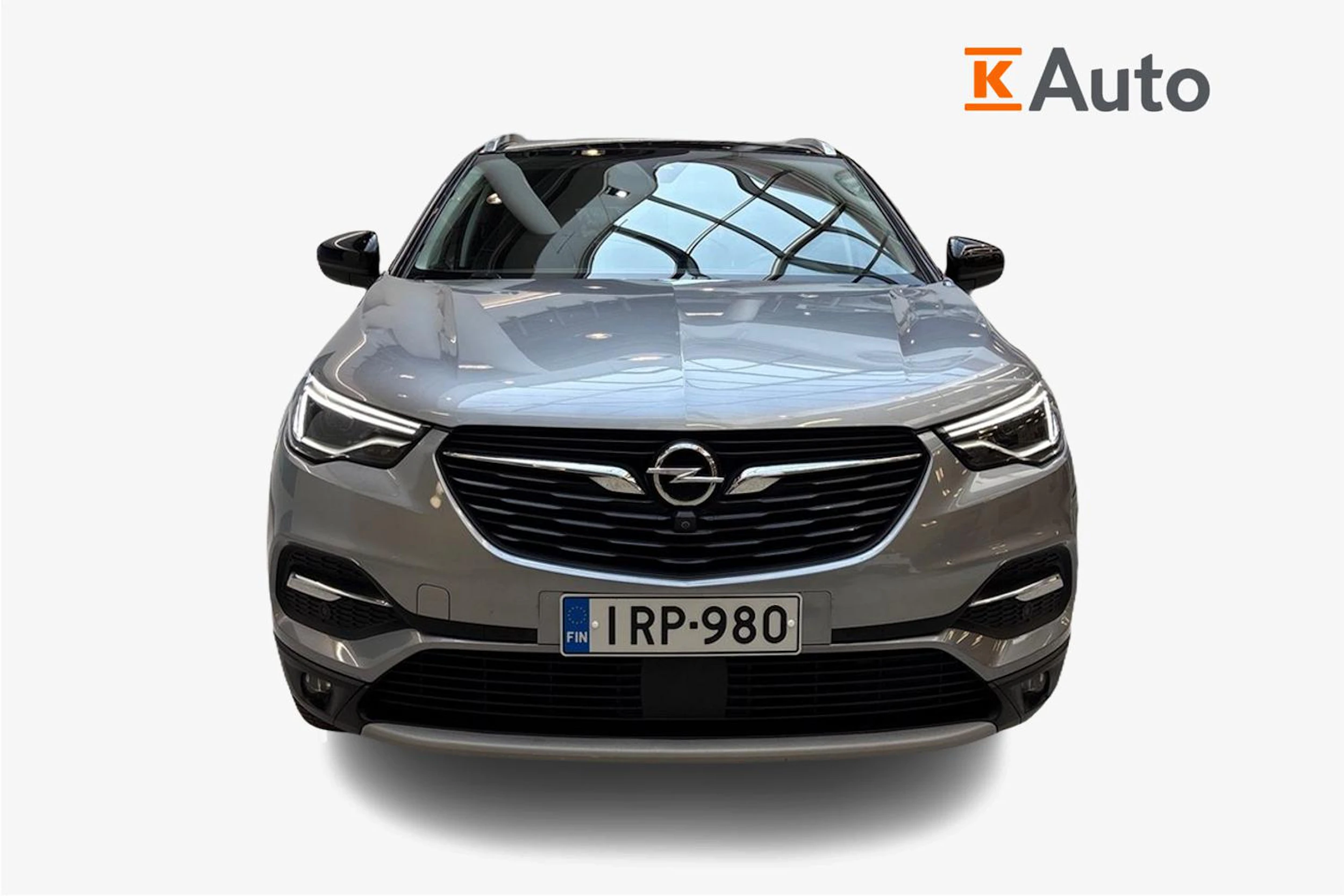 harmaa Opel Grandland 2021 kuva 4.