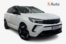 Valkoinen Opel Grandland 2023 kuva 1.