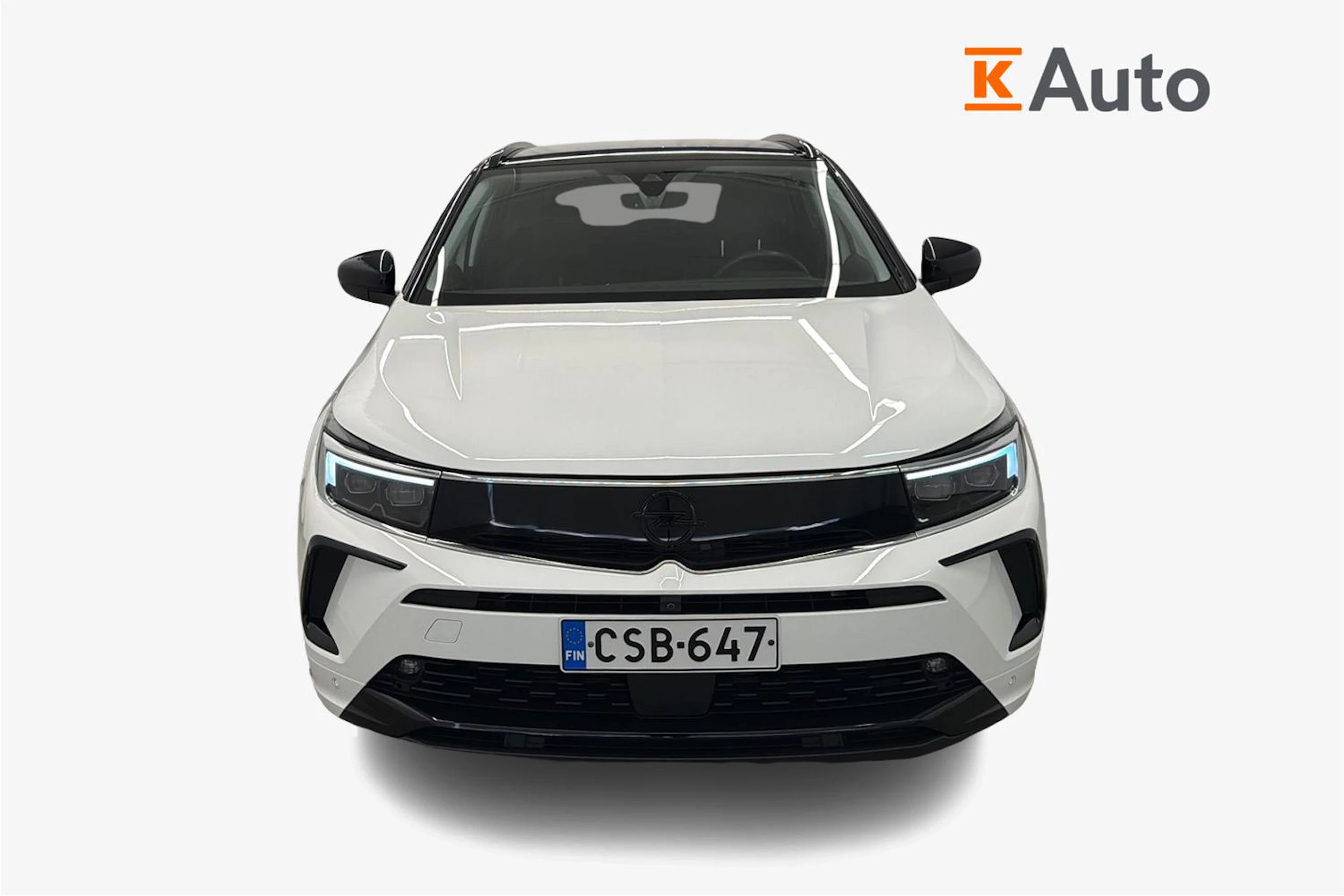 Valkoinen Opel Grandland 2023 kuva 4.