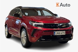 Punainen Opel Grandland 2023 kuva 1.